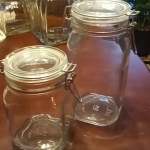 2 Bromioli Rocco Italian jars